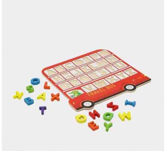 W53-88 باص بازل حروف وارقام انجليزي 