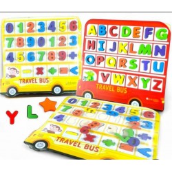 W53-88 باص بازل حروف وارقام انجليزي 