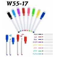 W55-17 باكيت 8 اقلام سبورة ملونة 