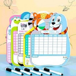 W55-47 سبورة وايت بورد و قلم و جدول الايام W55-47 سبورة وايت بورد و قلم و جدول الايام