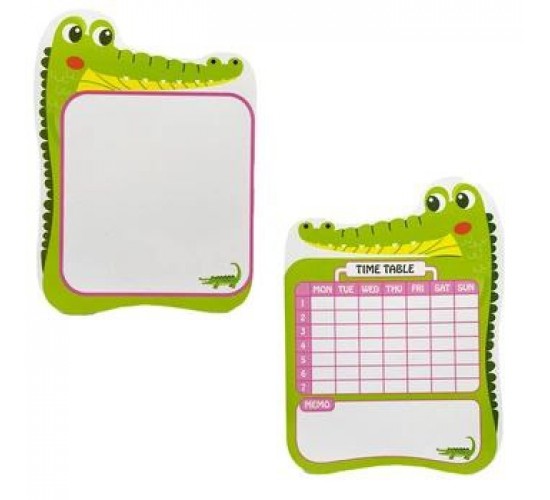 W55-47 سبورة وايت بورد و قلم و جدول الايام