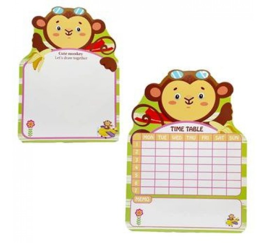 W55-47 سبورة وايت بورد و قلم و جدول الايام