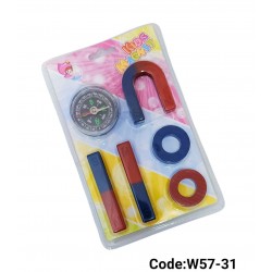 W57-31 كارت مغناطيس + بوصلة 