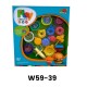 W59-39 طقم صلصال دونتس W59-39 طقم صلصال دونتس