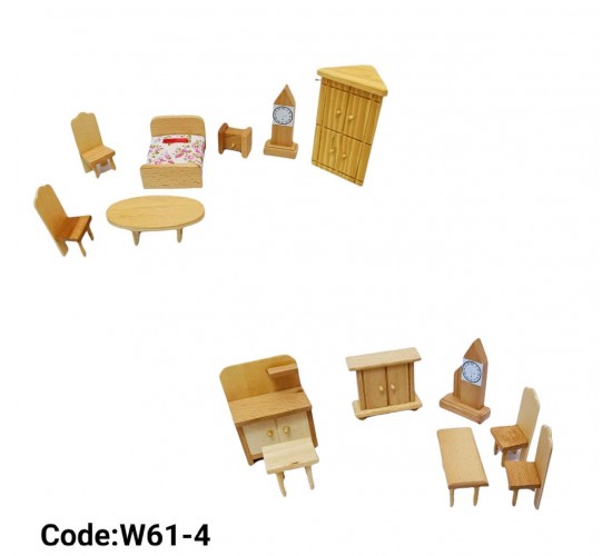 W61-4 غرف تمثيليه خشبيه 