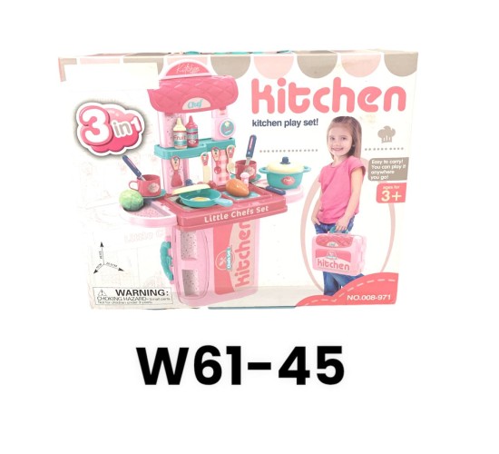 W61-45 مطبخ 3*1
