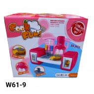 W61-9 مطبخ بلاستك 