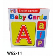 W62-11 بطاقه الطفل حروف انجليزي 