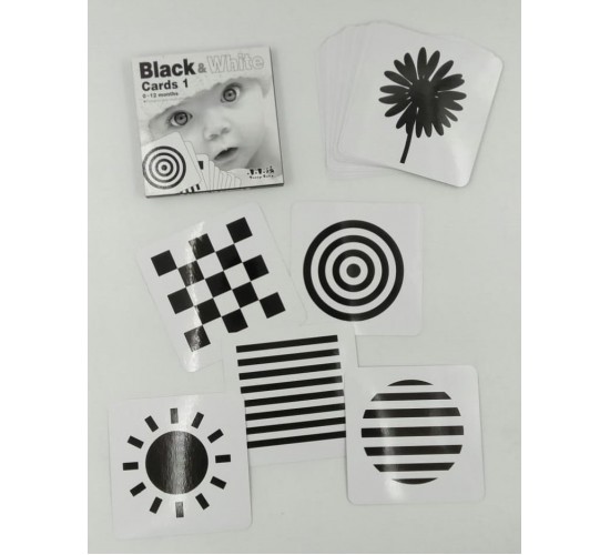 W62-7 بطاقة الطفل ابيض و اسود W62-7 بطاقة الطفل ابيض و اسود