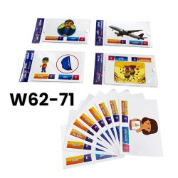 W62-71 بطاقات تعليميه W62-71 بطاقات تعليميه