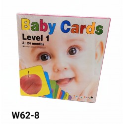 W62-8 بطاقة الطفل للمفاهيم الاساسيه انجليزي 