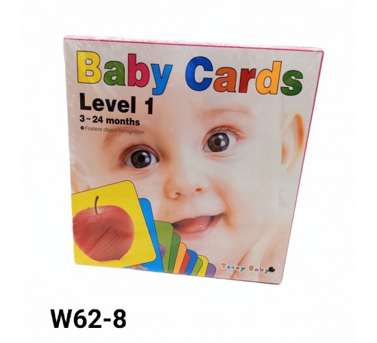 W62-8 بطاقة الطفل للمفاهيم الاساسيه انجليزي 