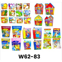 W62-83 كتب تلوين W62-83 كتب تلوين