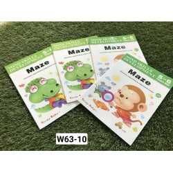 W63-10 مجموعه 4 كتب المتاهه 5-6 او   MAZE