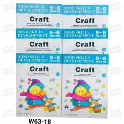W63-18 مجموعه 6 كتب الأعمال اليدوية 5-6 او CRAFT