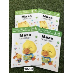 W63-8 مجموعه 4 كتب المتاهه 3-4 او  W63-8 MAZE