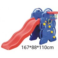 W70-9 زحليقة وكرة سلة وتصويب 88*167*110 سم 