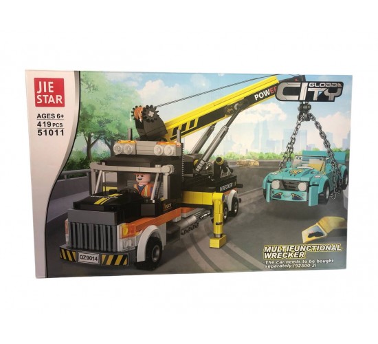 W71-506 ليجو ونش 419قطعة علبة 51011