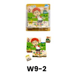 W9-2 بازل مكعبات 16 قطعه 