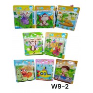 W9-2 بازل مكعبات 16 قطعه 