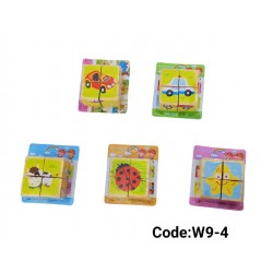 W9-4 بازل مكعبات 4 قطع 